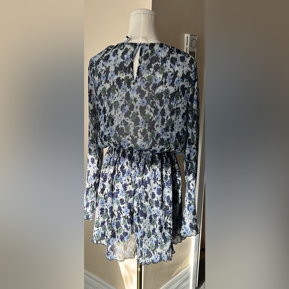 ZARA printed pleated romper size extra small - Picture 9 of 11